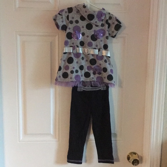 Little lass matching outfit